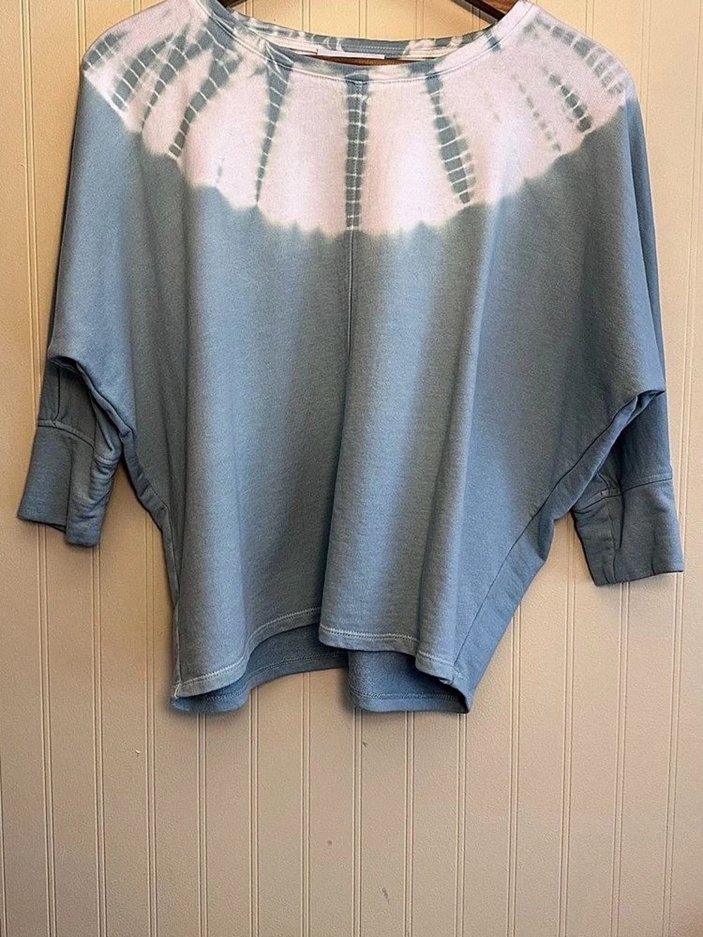 pureJill Tie-Dye Sweatshirt Blue & White Size XS